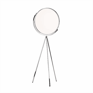 Flos Superloon Floor Lamp Chrome