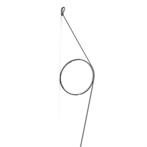Flos Wire Ring Lámpara de Pared Gris/Antracita