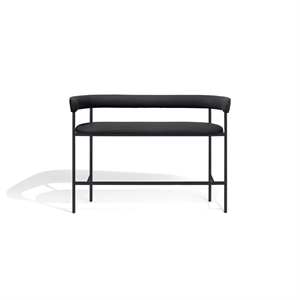 Møbel Copenhagen Sofá Bar Font 75 cm Dunes Antracita/estructura Negro