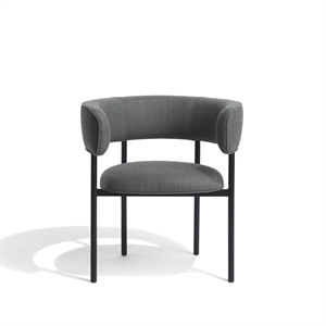 Møbel Copenhagen Font Silla de Comedor con Reposabrazos Remix 143/ Estructura Negro