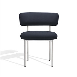 Møbel Copenhagen Font Silla de Comedor Vidar 0786/Estructura de Acero Pulido