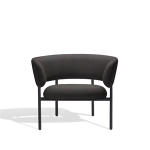 Møbel Copenhagen Font Sillón con Reposabrazos Boucle Zero 0010/ Estructura Negro