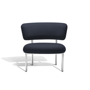 Møbel Copenhagen Sillón Font Vidar 0786/Estructura Acero Pulido