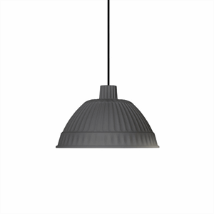 FontanaArte Cloche Gris Lámpara Colgante Gris Oscuro