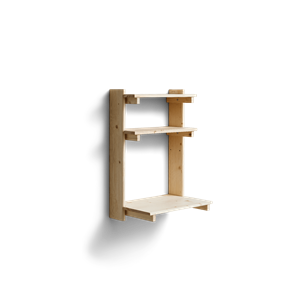 Estantería de Pared para Oficina Beam de Form & Refine, 3 Unidades, Pino
