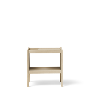 Form & Refine Mesa Auxiliar Journal Roble Aceitado Blanco