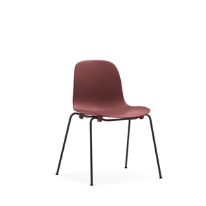 Silla de Comedor Apilable Form Normann Copenhagen Rojo