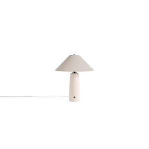 Lámpara de Mesa FORMARKIVET Baton Beige Claro de Alto Brillo