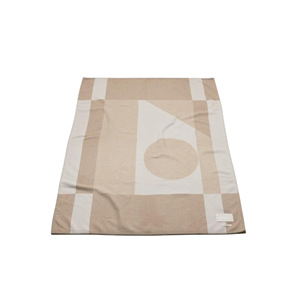FORMARKIVET Alfombra Big Logo Beige Pálido/Beige Arena