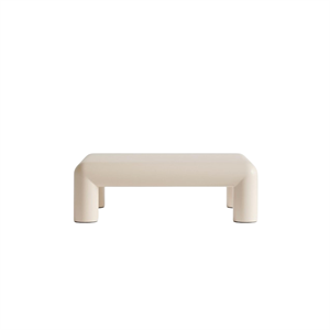 Mesa de Centro FORMARKIVET Cubio 110x80 Beige Claro Semibrillante