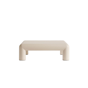 Mesa de Centro FORMARKIVET Cubio 110x110 Beige Claro Semibrillante