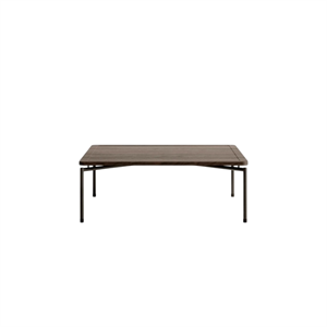Mesa de Centro Cuadrada FORMARKIVET Dapple de Roble Teñido Oscuro
