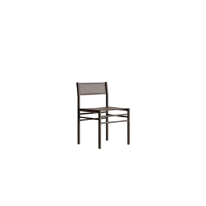 Silla de Comedor FORMARKIVET Ferra Roble Teñido oscuro/Sevilla Kalato Marrón Oscuro