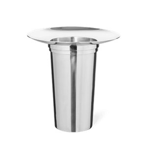 Fuente Louise Roe 01 Jarrón de Acero Inoxidable