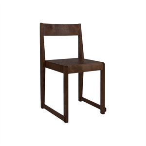 Silla de Comedor Frama 01 Marrón Oscuro