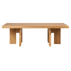 Mesa de Centro Rectangular Frama Farmhouse de Roble Natural