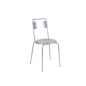 Silla de comedor Frama Petit Rond de acero inoxidable