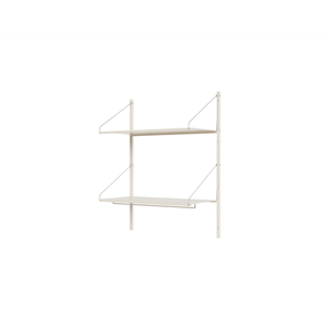Estantería Colgante Frama Shelf Library de 108,4 x 80 Cm, Blanco Cálido