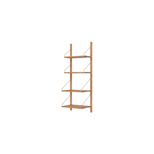 Estantería Frama Shelf Library de una sola sección, 114,8 x 40, roble natural