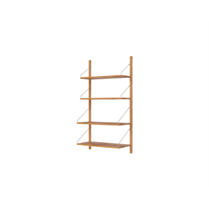 Estantería Frama Shelf Library de Una Sola Sección, 114,8 x 60, Roble Natural