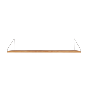 Estantería Frama para Biblioteca + Individual de 20 x 80 Cm, Roble Aceitado
