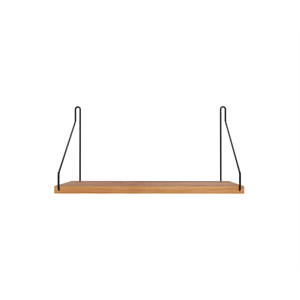 Estantería Individual Frama 20x40 Roble Natural/ Negro