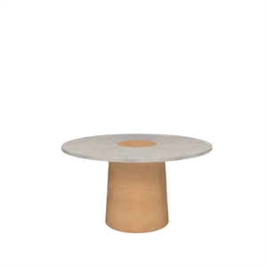 Mesa de Comedor Frama Sintra de Mármol Azul Ataija y Corcho