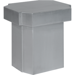 Taburete Louise Roe Funki 02 de Aluminio Pulido