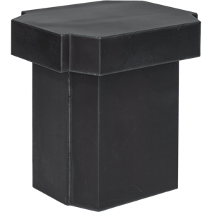 Taburete Louise Roe Funki 02 de hierro crudo