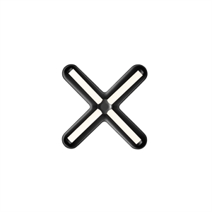 Lámpara de Pared Loom Design Fuzz Negro