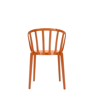 Silla de Comedor Kartell VENICE Color Naranja Óxido