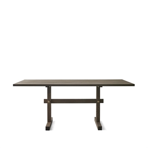 Mesa de Comedor Eberhart Gaspard 180 Roble Oscuro