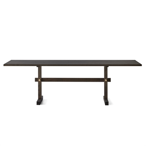 Mesa de Comedor Eberhart Gaspard 240 de Roble Oscuro