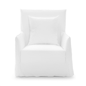 Gervasoni Ghost 04 Sillón Lino Bianco