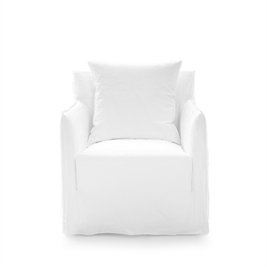 Gervasoni Ghost 05 Sillón Lino Bianco