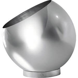AYTM GLOBE Planta en Maceta Ø30 Plata