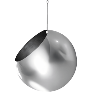 AYTM GLOBE Planta Colgante en Maceta Ø21 Plata