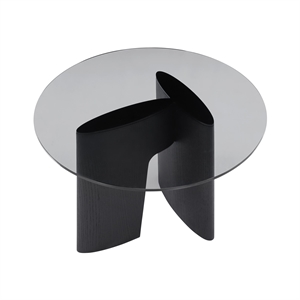 Wendelbo Glyph Mesa de Centro Auxiliar Ø70 cm Negro