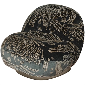 Sillón Gubi Pacha Dorado Perla /Tiger Mountain Dedar 003