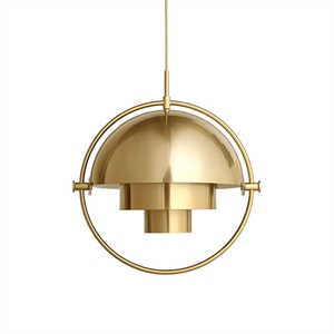 GUBI Multi-Lite Pendant Brass