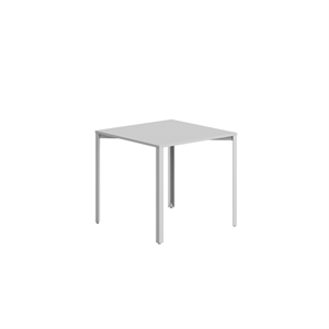 Mesa de Rejilla Halle 80x80 Gris Claro