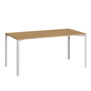 Mesa +Halle Grid 80x160 Roble/ Gris Claro