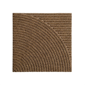Felpudo Horizontal y Circular Heymat Color Beige Beige