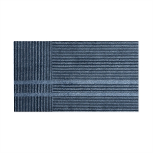 Heymat Løype Felpudo 85x150 Azul Tormenta