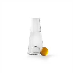 Jarra Fia de Design House Stockholm Transparente/ Ámbar
