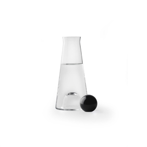 Jarra Fia de Design House Stockholm Transparente/ Negro