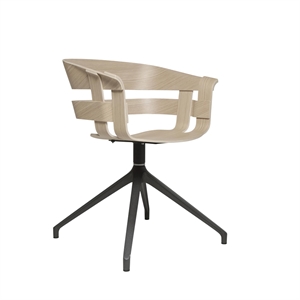 Design House Stockholm Wick Silla de Comedor Giratoria Roble/ Gris Oscuro