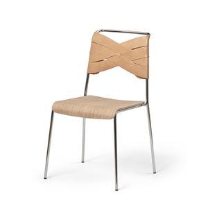 Design House Stockholm Torso Silla de Comedor Cromo/ Roble/Natural