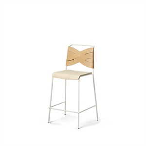 Design House Stockholm Torso Taburete de Bar Blanco/Fresno/Natural