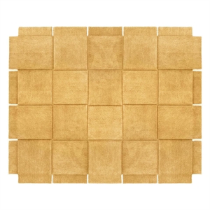 Alfombra de Cesta de Design House Stockholm, 245 x 300 Cm, Color Amarillo Ocre